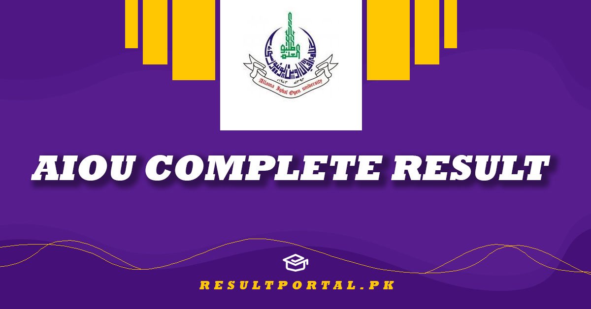 AIOU Complete Result