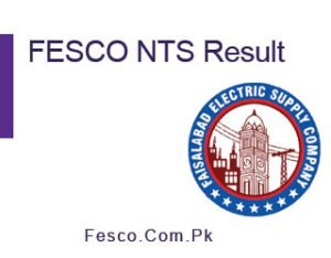FESCO NTS Result