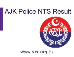 AJK Police NTS Result