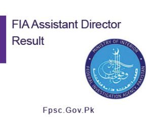 FIA Assistant Director Result