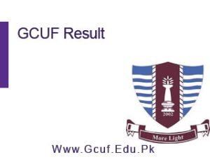 GCUF Result