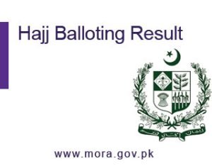 Hajj Balloting Result