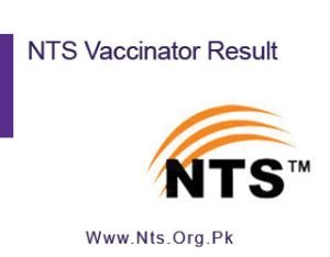 NTS Vaccinator Result