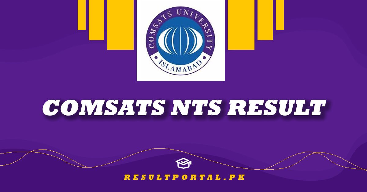 COMSATS NTS Result