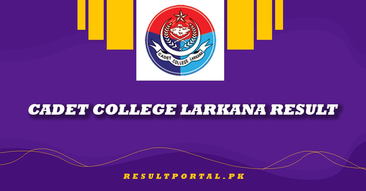 Cadet College Larkana Result