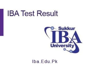 IBA Test Result