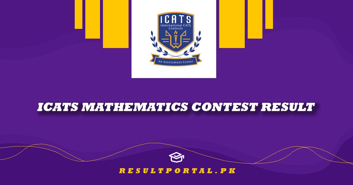 ICATS Mathematics Contest Result