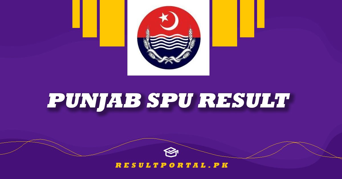 Punjab SPU Result