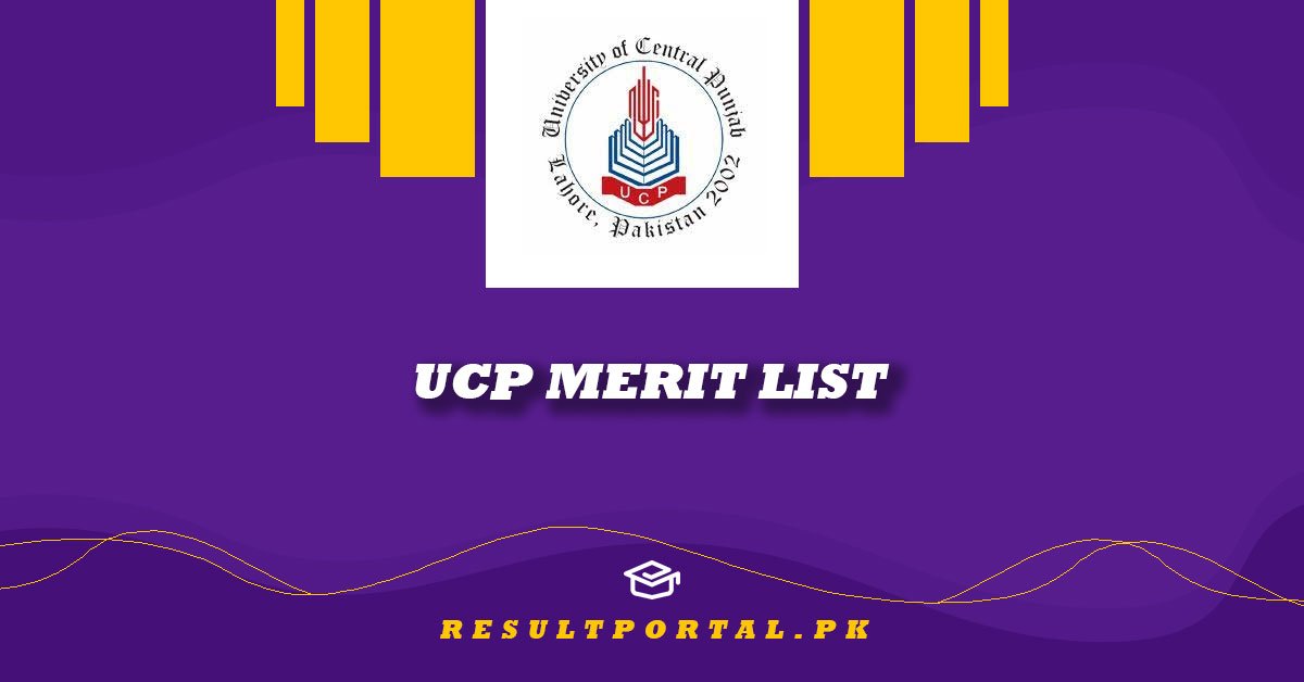 UCP Merit List