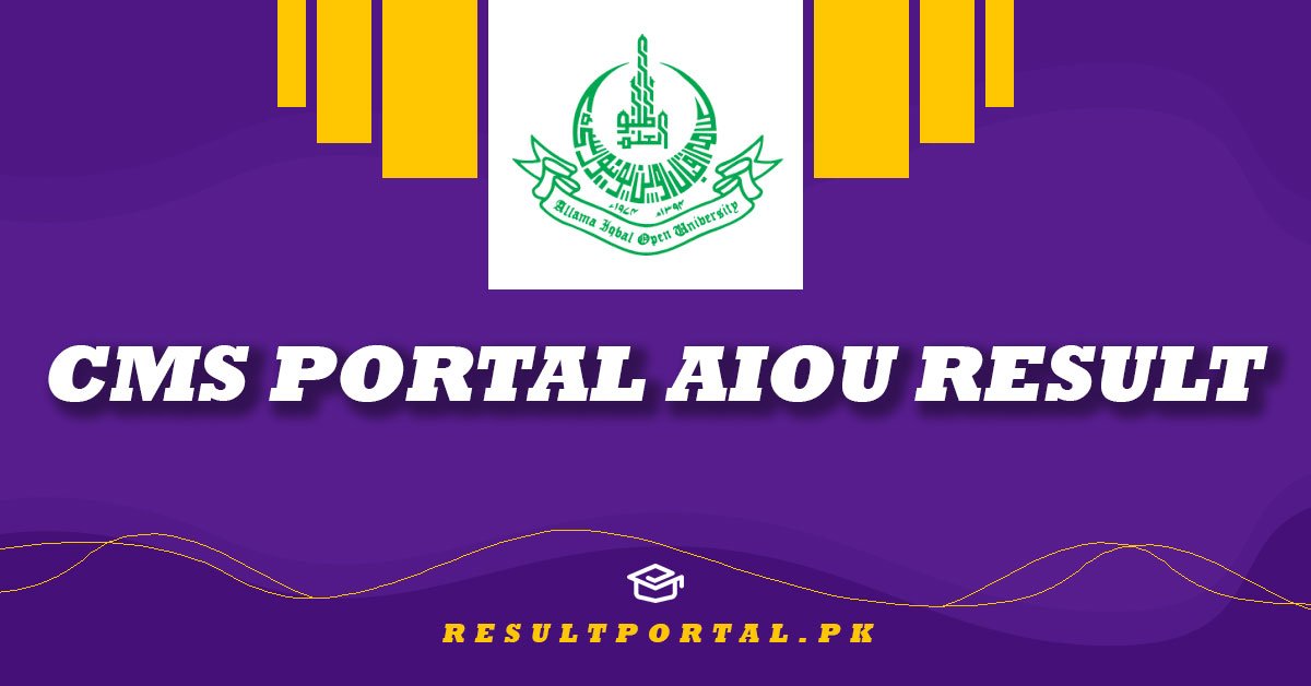 CMS Portal AIOU Result