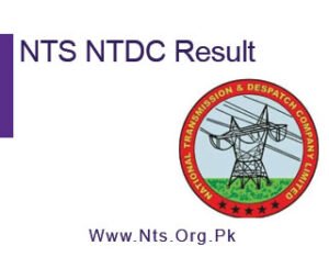 NTS-NTDC-Result