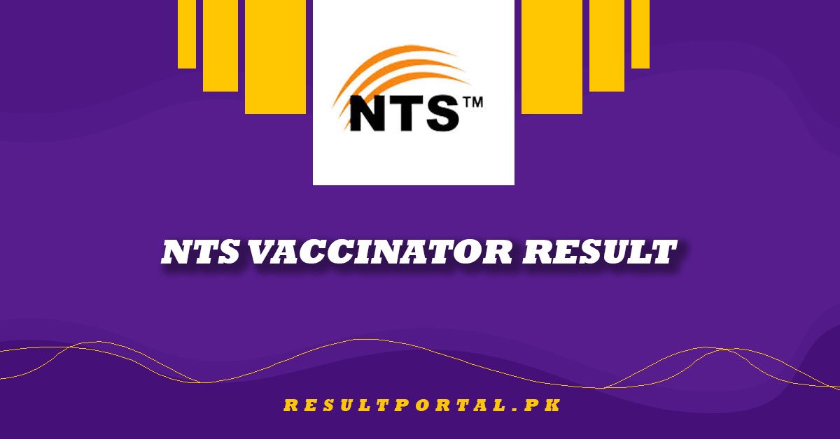 NTS Vaccinator Result