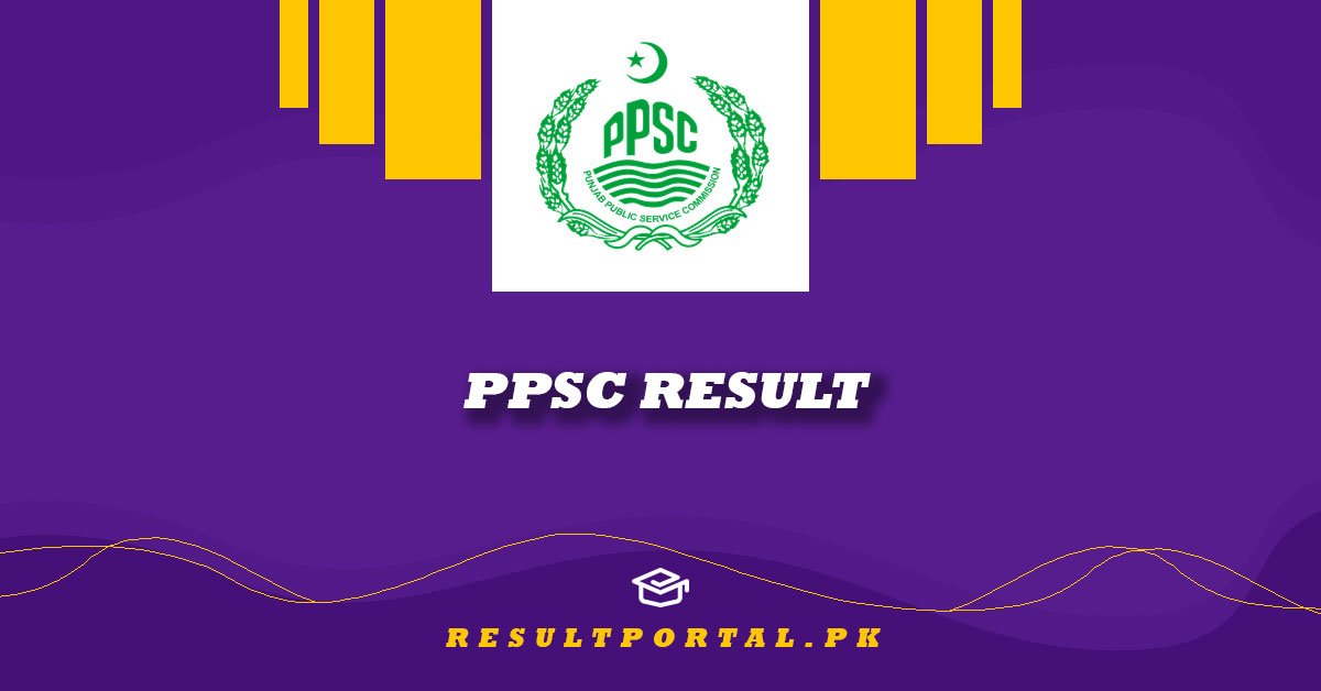 PPSC Result check online