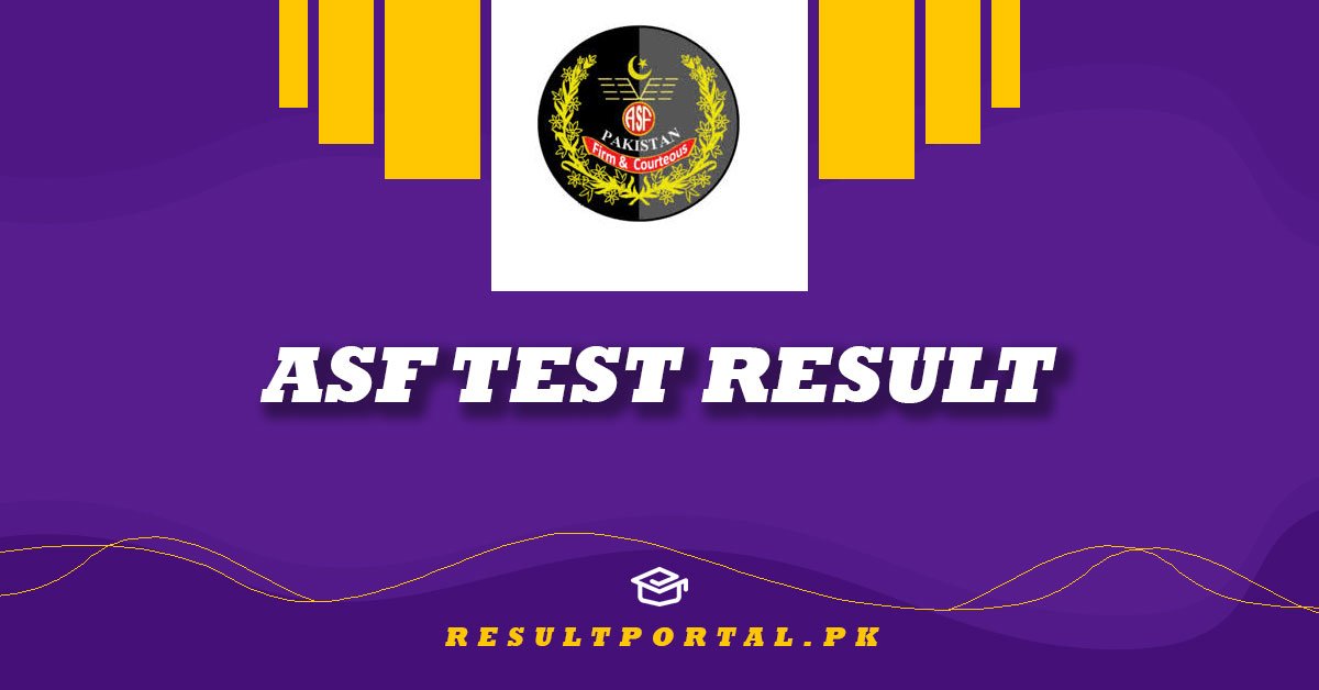 ASF Test Result