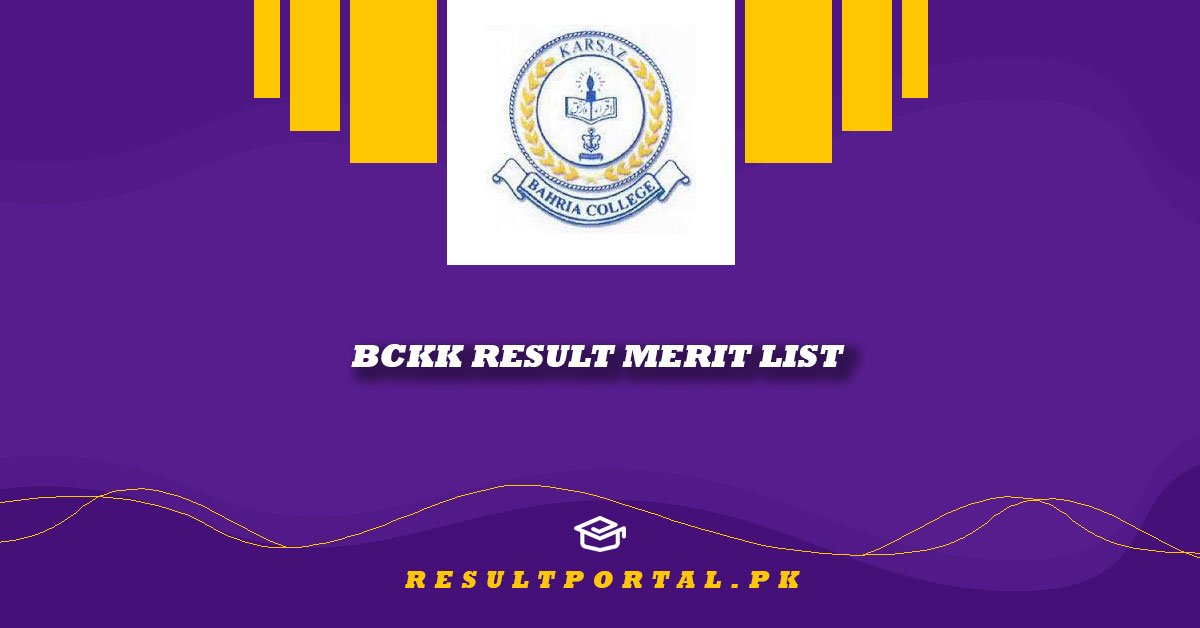 BCKK Result Merit List