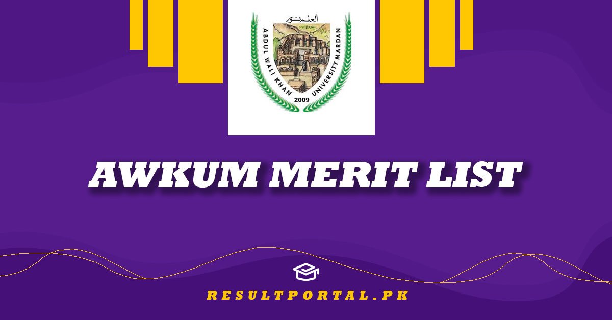 AWKUM Merit List