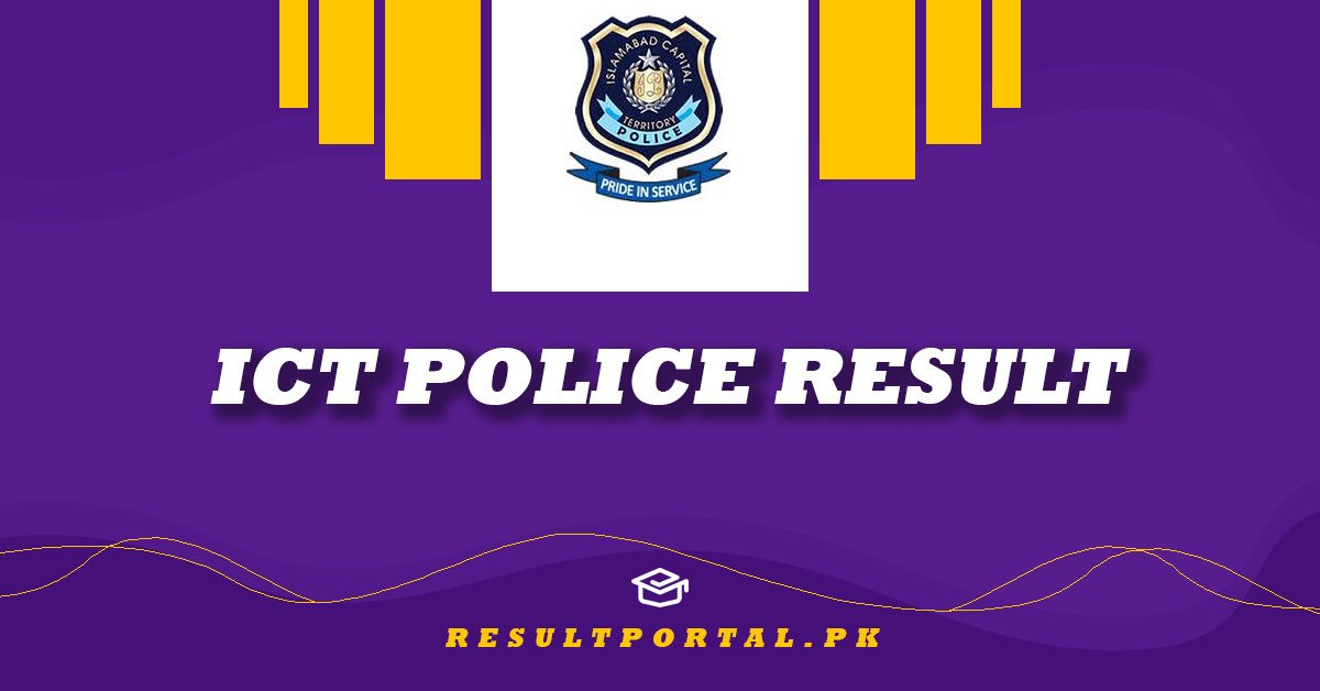 Islamabad Police written test result