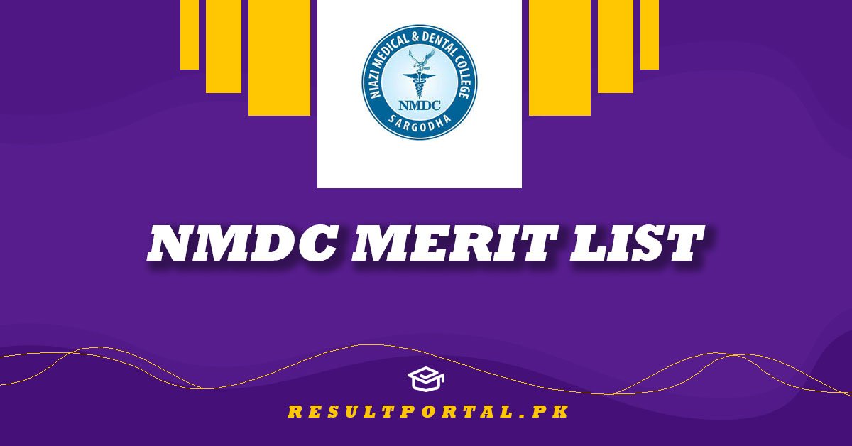 NMDC Merit List