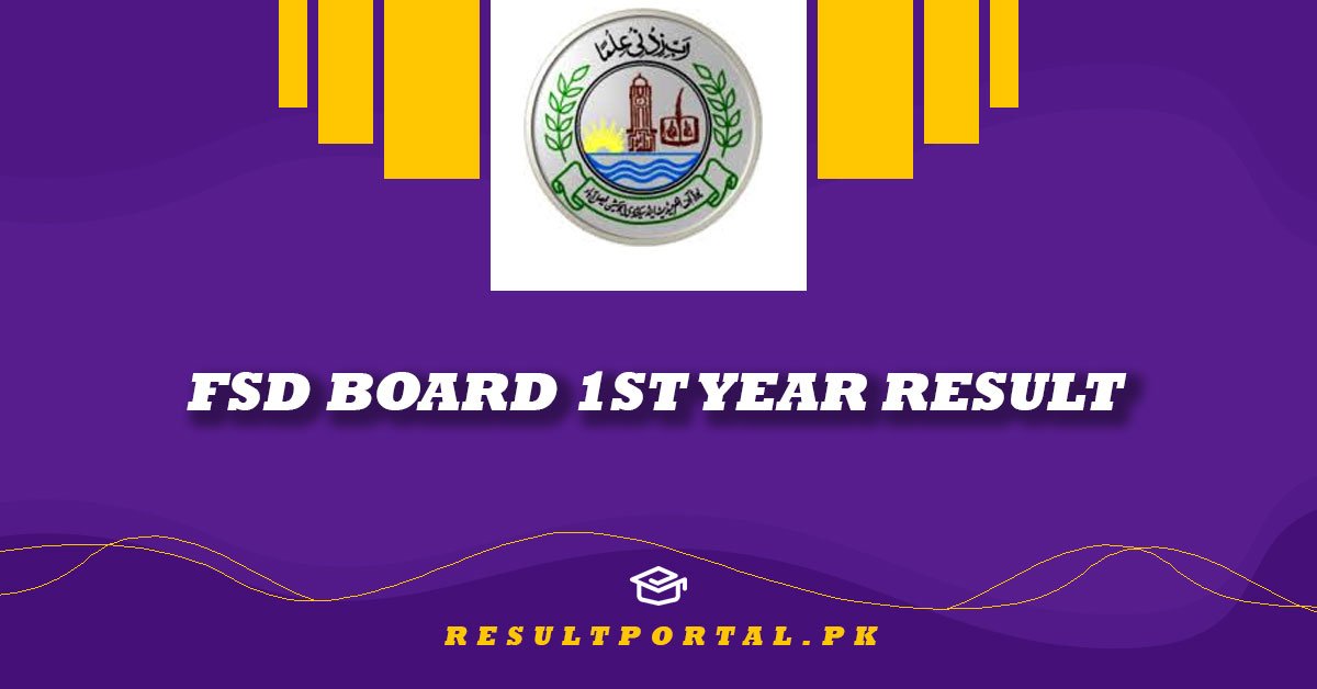 Fsd Board 1st Year Result