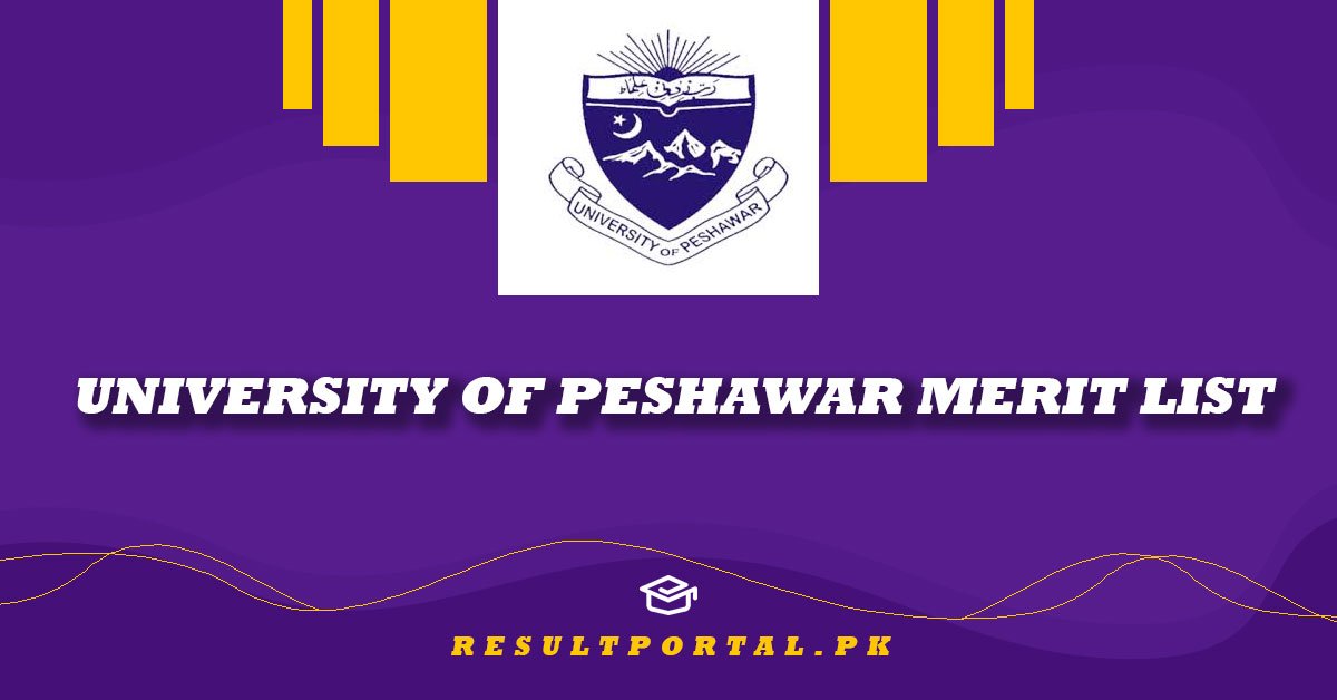 University of Peshawar Merit List