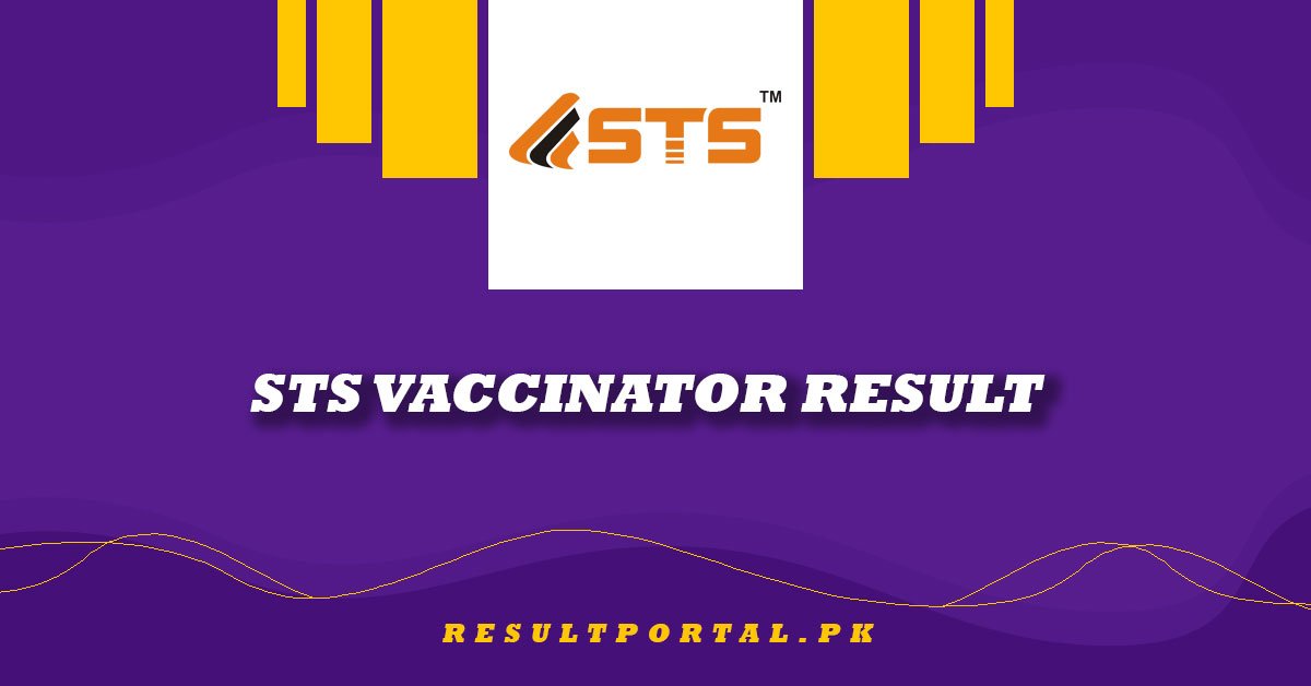 STS Vaccinator Result