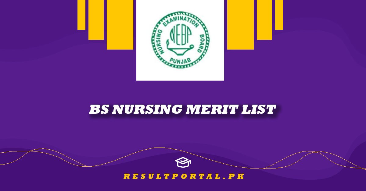 BS Nursing Merit List