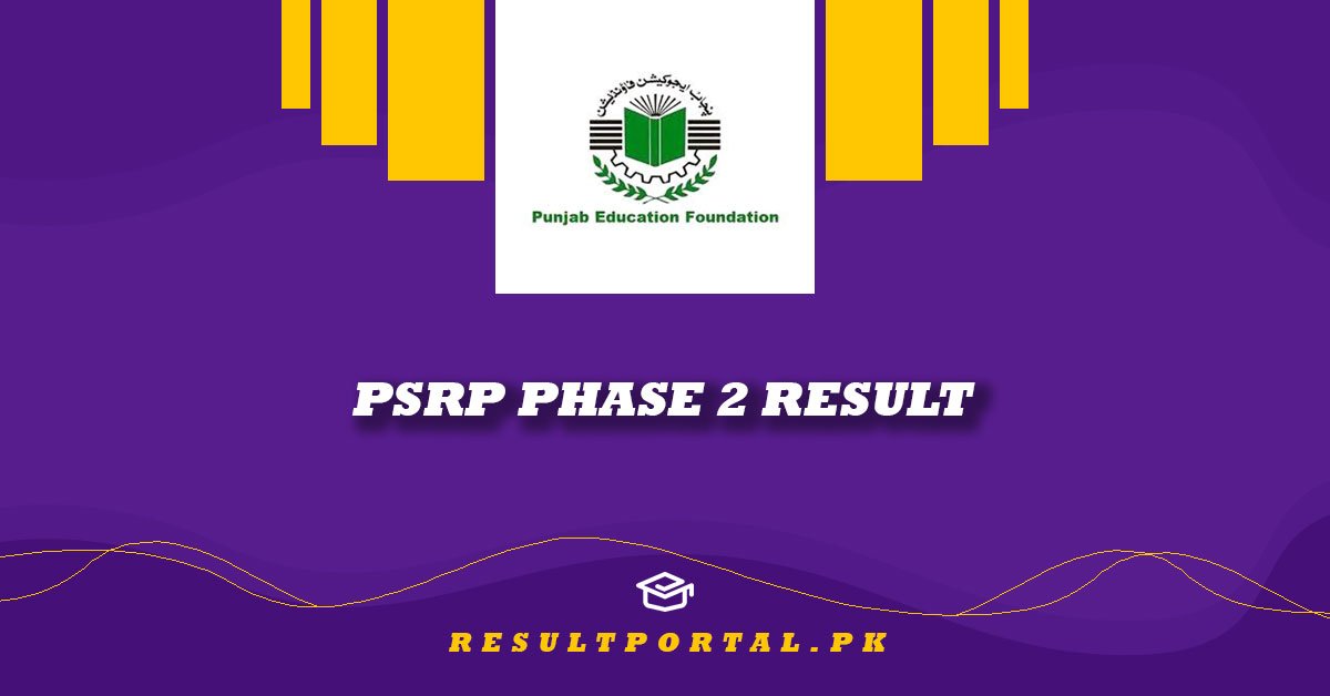 PSRP Phase 2 Result