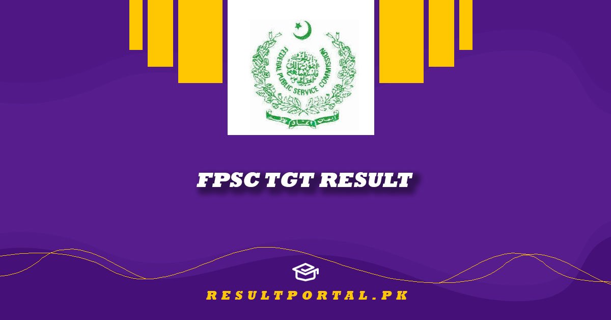 FPSC TGT Result Check