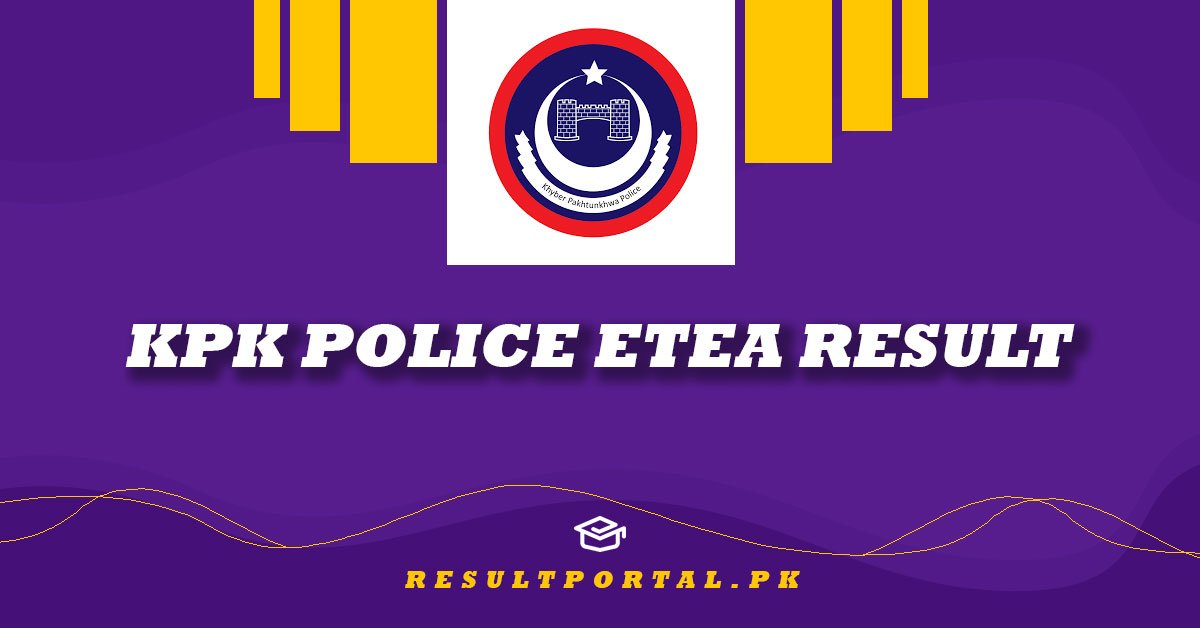 KPK Police ETEA Result
