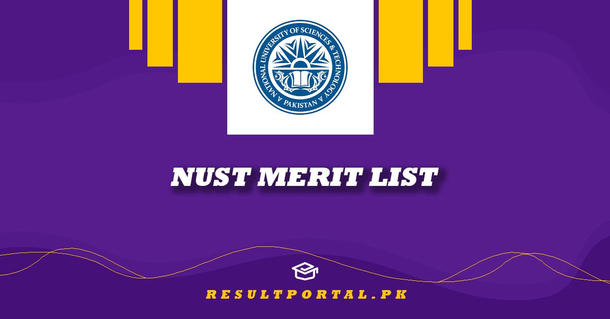 NUST Merit List Check