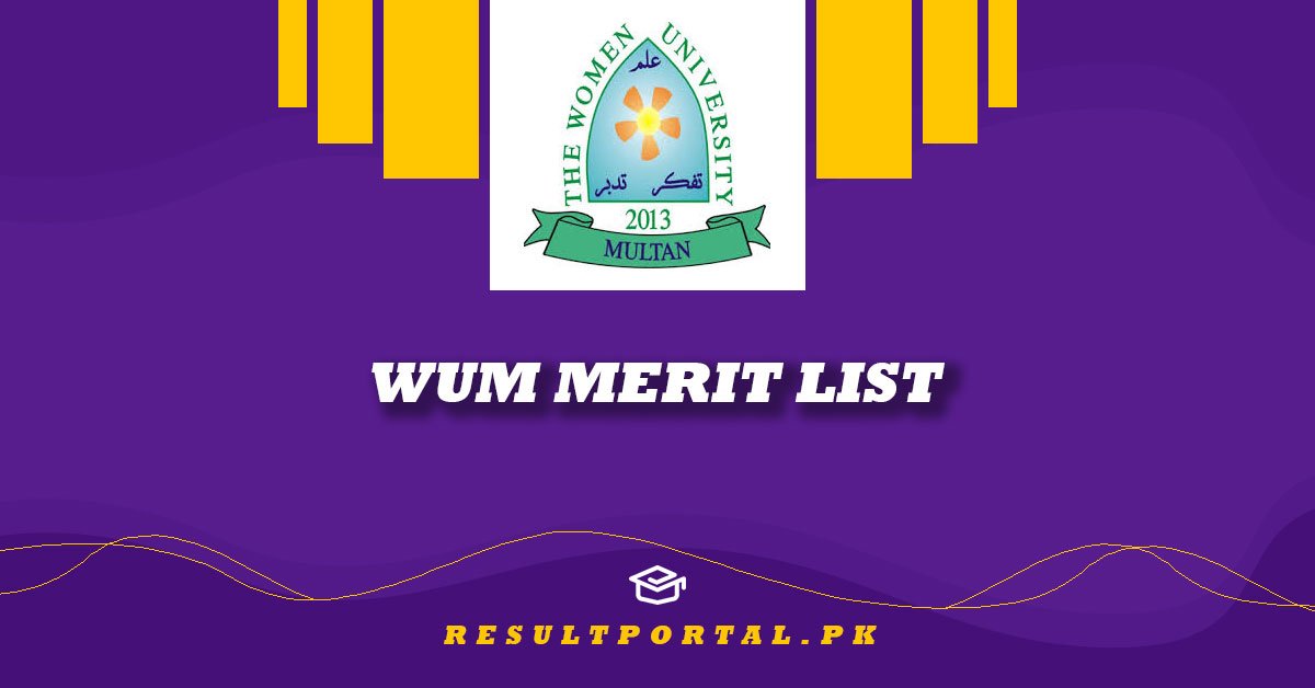 WUM Merit List